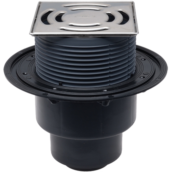 HL3100 Трап с верт. выпуском и высокой пропускной способностью DN50/75/110